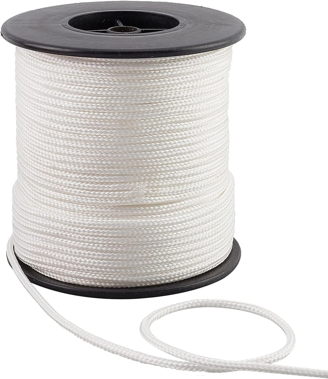 3mm 54yard White Parachute Cord Nylon Rope Cord Blinds String Braided Lift Shade Cord for Windows Repair Gardening Plant Cord for Camping Hiking Outdoor Activities